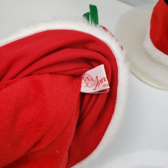 Annalee Dolls  Mr & Mrs Santa 1990 approx. 8" Tall - Picture 12 of 13